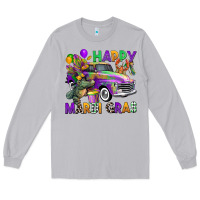 Moon Dust happy mardi gras truck Long Sleeve Tee - CowGirlArtShop