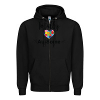 Black totally au some Zipper Hoodie - CowhideDigitalArt