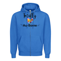 True Royal totally au some Zipper Hoodie - CowhideDigitalArt