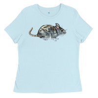 Baby Blue packrat aka, woodrat Ladies Tee - LillyAllenDesigns
