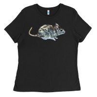 Black packrat aka, woodrat Ladies Tee - LillyAllenDesigns