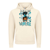 Vintage Artic just a girl who loves winter afro messy bun Vintage Hoodie - texasbilliewilder