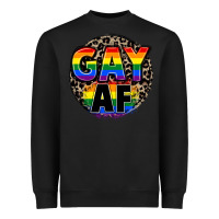 Black Gay af Heavyweight Sweatshirt - FaDigitalArtStudio