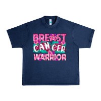 Navy Breast Cancer Warrior Urban Heavy Tee - texasbilliewilder