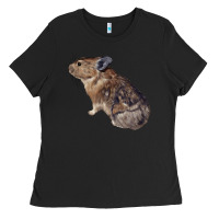 Black pika Ladies Tee - LillyAllenDesigns