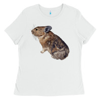 White pika Ladies Tee - LillyAllenDesigns