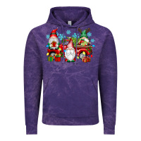 Cloud Purple christmas gnome truck Vintage Hoodie - texasbilliewilder