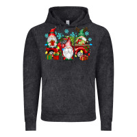 Vintage Black christmas gnome truck Vintage Hoodie - texasbilliewilder