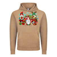 Vintage Coffee christmas gnome truck Vintage Hoodie - texasbilliewilder