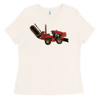 Bone red ditch witch Ladies Tee - LillyAllenDesigns