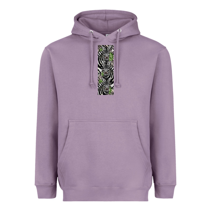 Zebra Heavyweight Hoodie by LillyAllenDesigns | Teevron