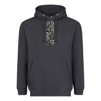 Smoke zebra Heavyweight Hoodie - LillyAllenDesigns