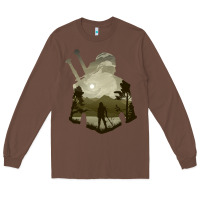 Chestnut the witcher geralt hero sword companion minima list illusion art Long Sleeve Tee - tuanDangUi