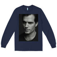Navy henry cavill 6 Long Sleeve Tee - tuanDangUi