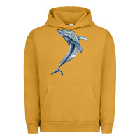 Pigment Peanut Butter humpback whale jumping Urban Hoodie - BarkalooDesign