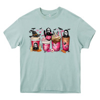 Scream Coffee Cups Heavy Core Tee | Teevron