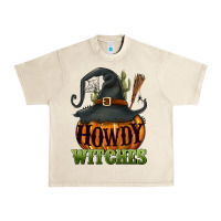 Sandshell Howdy witches Urban Heavy Tee - NancyCooperArtShop