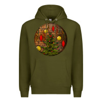 Army Green christmas Premium Hoodie - BundleAndBundleShop