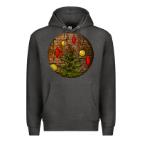 Charcoal Heather christmas Premium Hoodie - BundleAndBundleShop