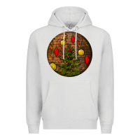 Dove Grey christmas Premium Hoodie - BundleAndBundleShop