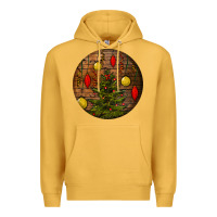 Mustard christmas Premium Hoodie - BundleAndBundleShop