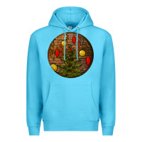 Ocean Blue christmas Premium Hoodie - BundleAndBundleShop