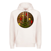 Pale Pink christmas Premium Hoodie - BundleAndBundleShop