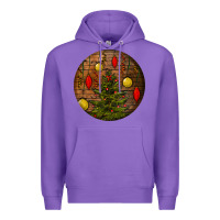 Purple christmas Premium Hoodie - BundleAndBundleShop