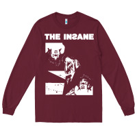 Burgundy Day Gift The Insane Punk Oi Beautiful Model Graphic For Fan Long Sleeve Tee - tuanDangUi