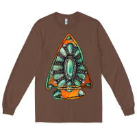Chestnut gemstone arrowhead Long Sleeve Tee - Jasminsmagicworld