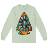Matcha gemstone arrowhead Long Sleeve Tee - Jasminsmagicworld