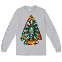 Moon Dust gemstone arrowhead Long Sleeve Tee - Jasminsmagicworld