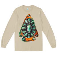 Mushroom gemstone arrowhead Long Sleeve Tee - Jasminsmagicworld