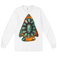 White gemstone arrowhead Long Sleeve Tee - Jasminsmagicworld