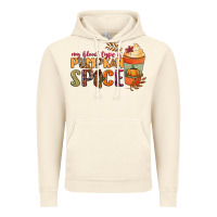 Vintage Artic my blood type is pumpkin spice Vintage Hoodie - NancyCooperArtShop