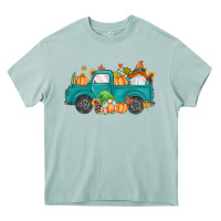 Arona fall gnomes truck Heavy Core Tee - MaliasSmallBusiness