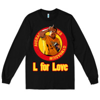 Black l for love Long Sleeve Tee - tuanDangUi