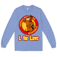 Colony Blue l for love Long Sleeve Tee - tuanDangUi