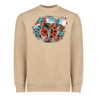 Mushroom American wines Heavyweight Sweatshirt - FaDigitalArtStudio