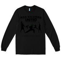 Black ass kickers united Long Sleeve Tee - tuanDangUi