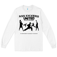 White ass kickers united Long Sleeve Tee - tuanDangUi
