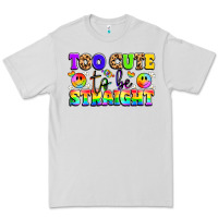 Dove Grey cute and colorful pride message Premium Tee - LillyAllenDesigns