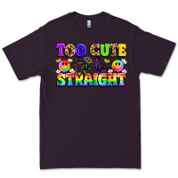 Plum cute and colorful pride message Premium Tee - LillyAllenDesigns