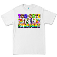 White cute and colorful pride message Premium Tee - LillyAllenDesigns