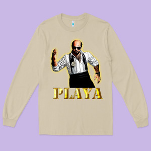 Les Grossman  Playa Long Sleeve Tee Designed By Tuandangui