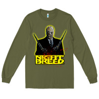 Army Green nightbreed 1 Long Sleeve Tee - tuanDangUi