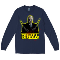 Navy nightbreed 1 Long Sleeve Tee - tuanDangUi