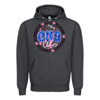 Smoke CNA Life Zipper Hoodie - CowhideDigitalArt