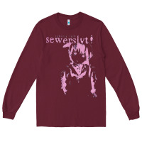 Burgundy Sewerslvt Schizofrenia SPECIAL GIFT FOR SEWERSLVT LOVERS Essential Long Sleeve Tee - tuanDangUi