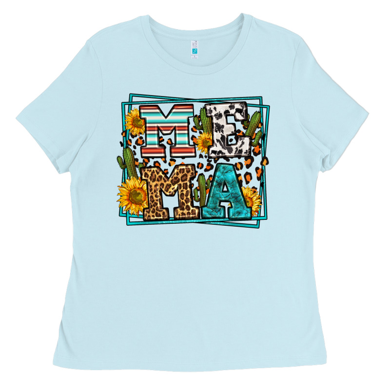 Western Leopard Mema Ladies Tee by LillyAllenDesigns | Teevron